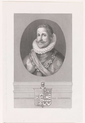 Portret van Ernst by Edouard Taurel