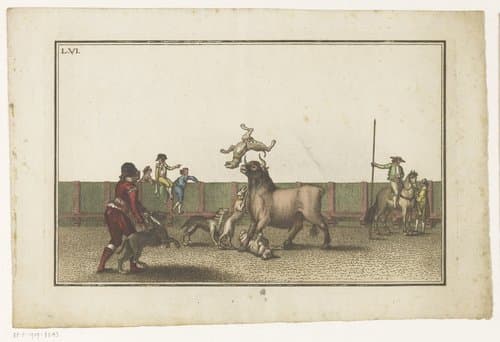 Coleccion de las principales suertes de una corrida de toros by Luis Fernandez Noseret