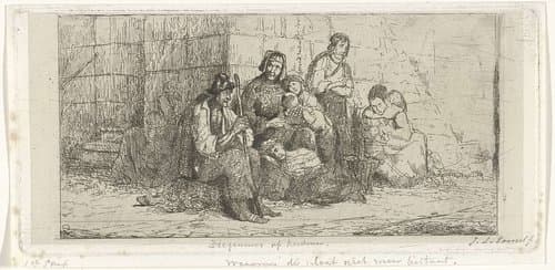 Groep Roma by Jacobus Ludovicus Cornet