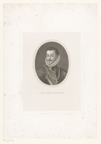 Portret van Don Juan van Oostenrijk by Joseph Delboëte