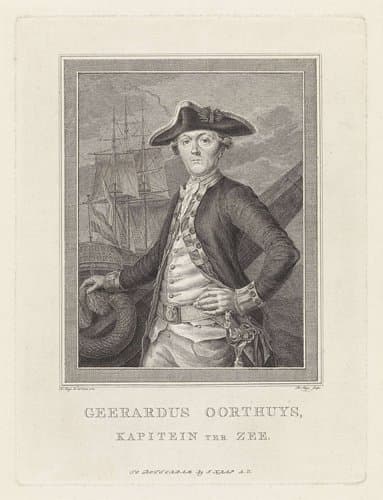 Portret van Gerardus Oorthuys by Robbert Muys