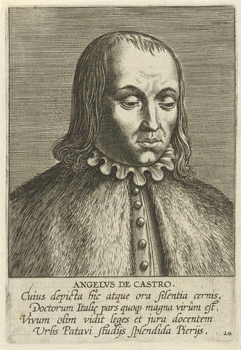 Angelvs de Castro by Philips Galle