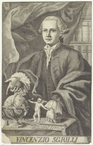 Portret van Vincenzio Sgrilli by Giovanni Canacchi