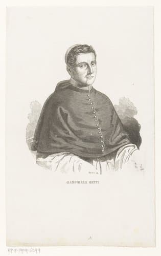Portret van kardinaal Tommaso Pasquale Gizzi by Francesco Ratti