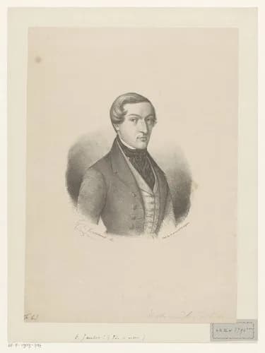 Portrait of Frederik Charles Theodorus Deeleman