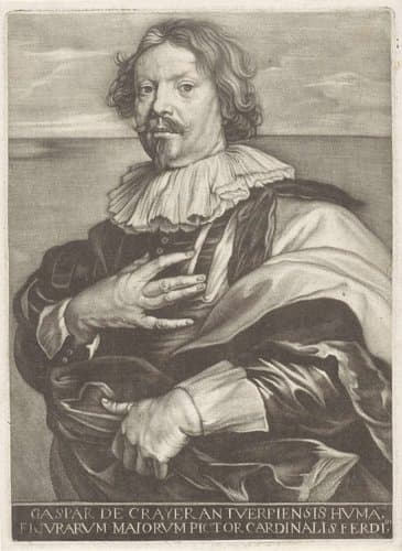 Portret van Gaspar de Crayer by anonymous