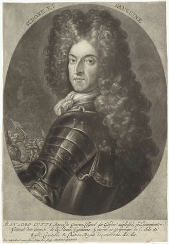 Portret van Lord John Cutts by Pieter Schenk (I)