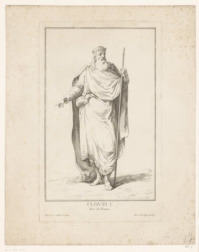 Clovis I. Roi de France. by Pierre Duflos