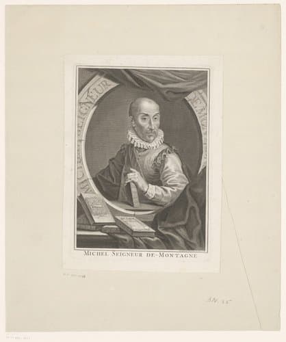 Portret van Michel de Montaigne