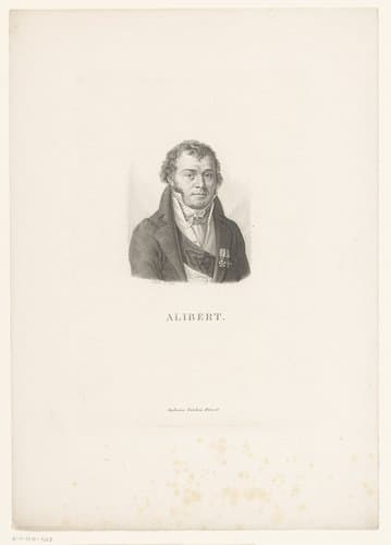 Portret van Jean-Louis-Marc Alibert by Lambert (l'Aîné et le Jeune)