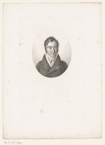 Portret van Pierre-François-Jean Bogne de Faye by Ambroise Tardieu