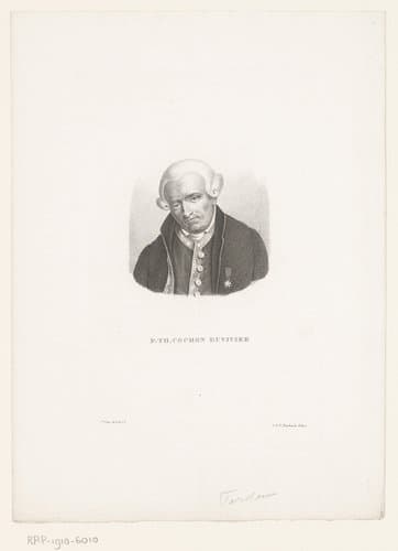 Portret van Pierre-Jacques-Thomas Cochon-Duvivier by Ambroise Tardieu