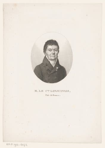 Portret van Jean-Denis Lanjuinais by Ambroise Tardieu