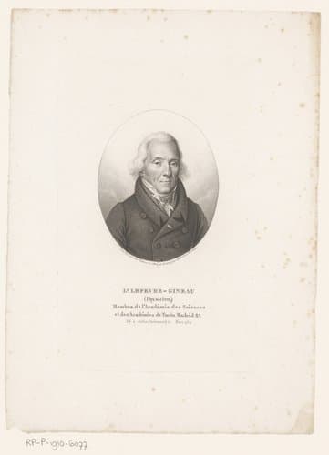 Portret van Louis Lefèvre‑Gineau by Ambroise Tardieu