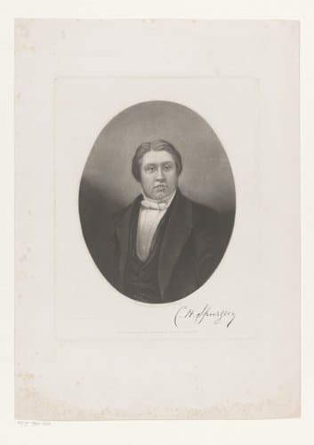 Portret van Charles Spurgeon by William Turner Davey