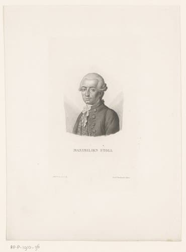 Portret van Maximilian Stoll by Ambroise Tardieu