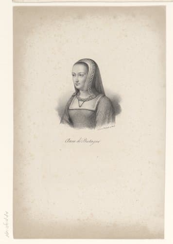 Anne de Bretagne by anonymous; veuve Delpech (Naudet)