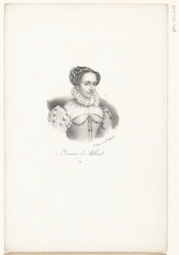 Jeanne d'Albret by anonymous; veuve Delpech (Naudet)