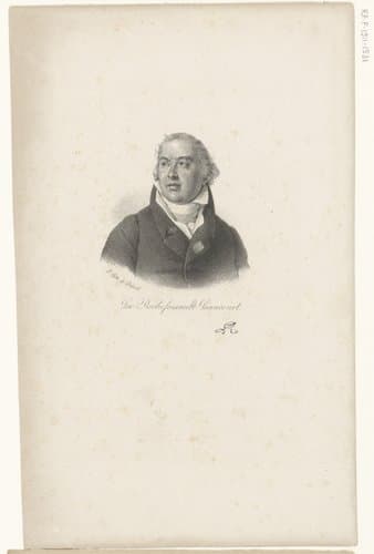 Portret van François XII de La Rochefoucauld-Liancourt by anonymous; veuve Delpech (Naudet)