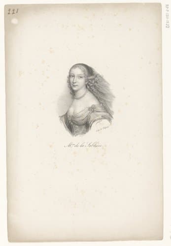 M.me de la Sablière by anonymous; veuve Delpech (Naudet)