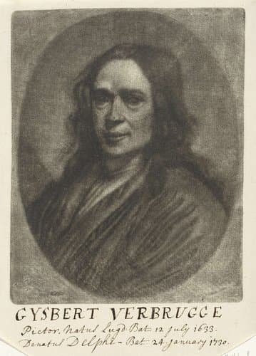 Zelfportret van Gijsbrecht Andriesz. Verbrugge by anonymous