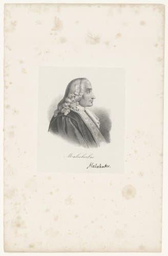 Portret van Chrétien-Guillaume de Lamoignon de Malesherbes by anonymous; veuve Delpech (Naudet)