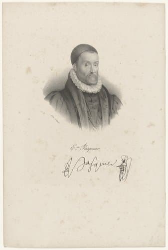 Portret van Étienne Pasquier by anonymous; veuve Delpech (Naudet)