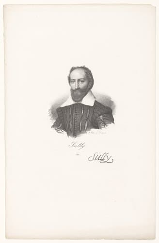 Portret van Maximilien de Béthune by anonymous; veuve Delpech (Naudet)