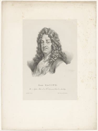 Portret van Jean Racine by Henri Grévedon