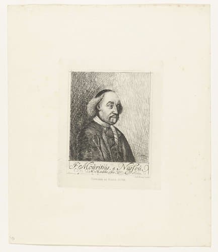 Portret van Johan Maurits, graaf van Nassau-Siegen by Johannes Arnoldus Boland