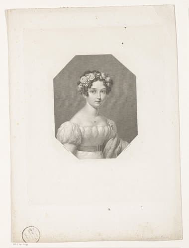 Portret van Elisabeth Ludovika von Bayern