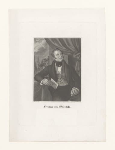 Portret van een edelman, Freiherr von Wesenfeld