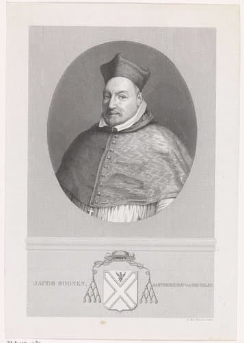 Portret van Jacob Boonen by Edouard Taurel