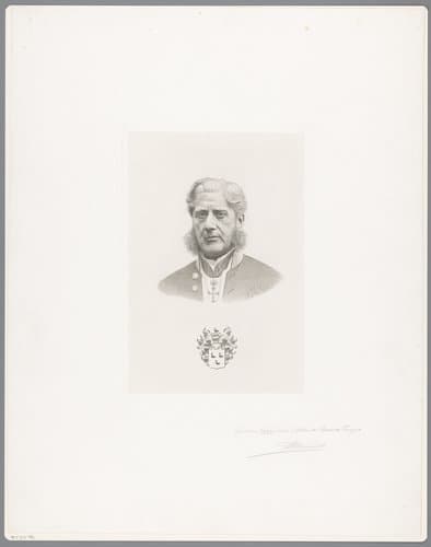 Portret van Léopold de Wael by Jean Baptiste Pierre Michiels