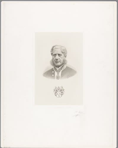 Portret van Léopold de Wael by Jean Baptiste Pierre Michiels