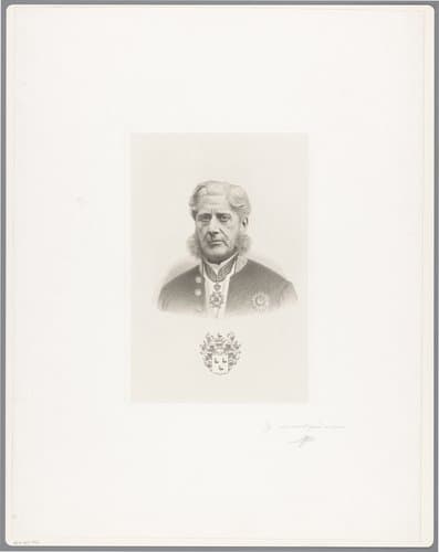 Portret van Léopold de Wael by Jean Baptiste Pierre Michiels