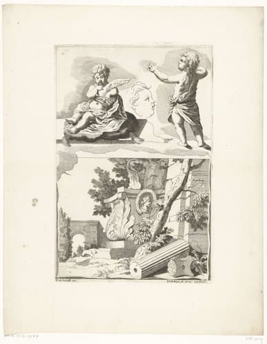 Voorbeeldcomposities naar Gerard de Lairesse by Pieter van den Berge