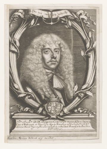 Portret van Kurt Christoph von Königsmarck by Matthäus Merian (II)