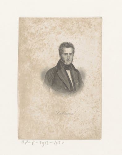 Portret van Dohlmann