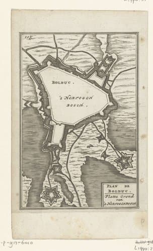 Illustratie voor 'Den Arbeid van Mars' van Allain Manesson Mallet by Romeyn de Hooghe