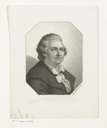 Portret van Johann Carl August Musäus