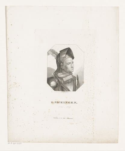 Portret van Franz von Sickingen