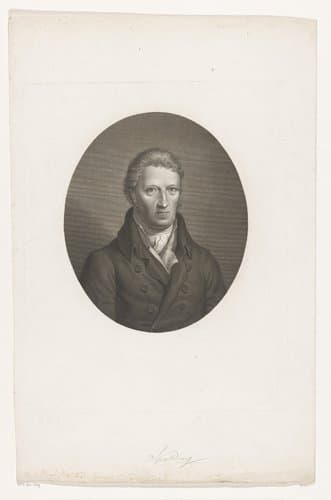 Portret van Georg Ludwig Spalding