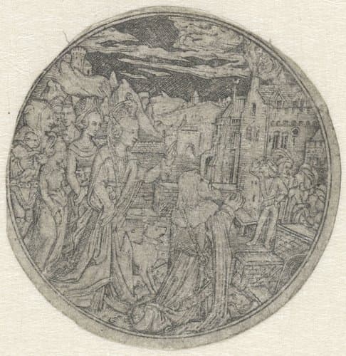 Keizer Augustus en Tiburtijnse sibylle by anonymous