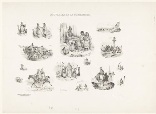 Souvenirs de la Normandie by Victor Adam