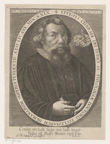 Portret van Konrad Dieterich