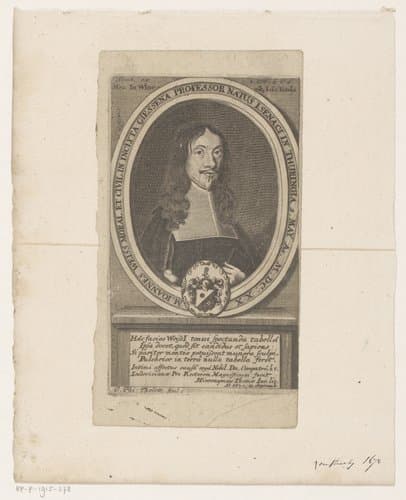 Portret van Johann Weiß