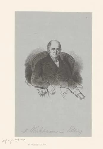 Portrait of Friedrich Wilhelm Huhn