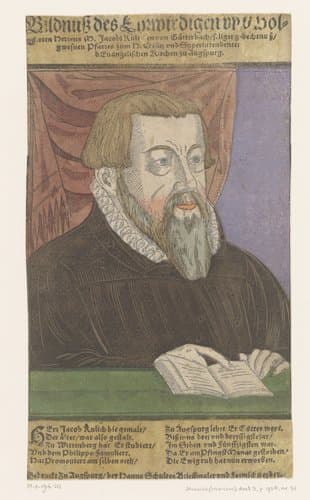 Portret van Jacob Ruelich by anonymous
