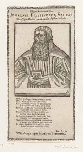 Portrait of Monogrammist IR (graveur); anonymous